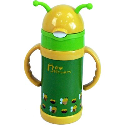 Stainless Steel Travel Mug Water Thermos Animal Kids Flask