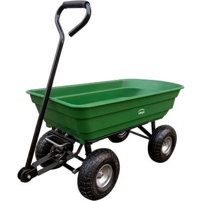 Terrain Tipping Barrow Cart with Pneumatic Tyres 