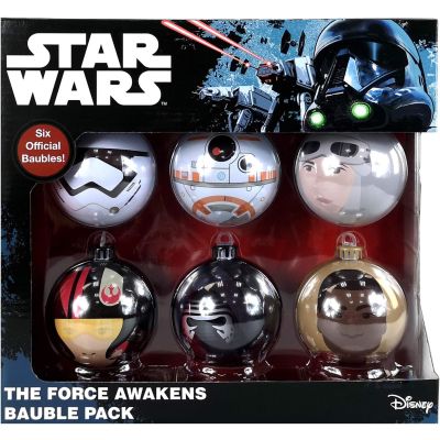 Christmas Tree Tin Baubles Decoration Pack