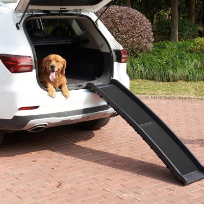 Portable Dog Pet Ramp with Anti-Slip Textured Safety Surface