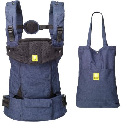 Serenity All Seasons - Five Position Ergonomic Baby & Child Carrier with Convertible Tote