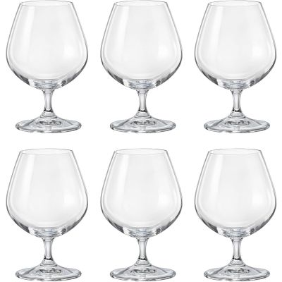 Bohemia Crystal Lara Brandy Cognac Glasses