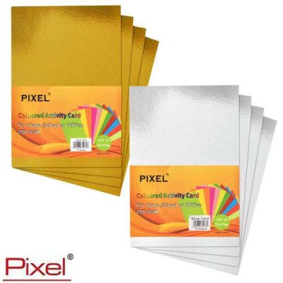 Pixel Premium A4 250GSM Single Sided Metallic Card