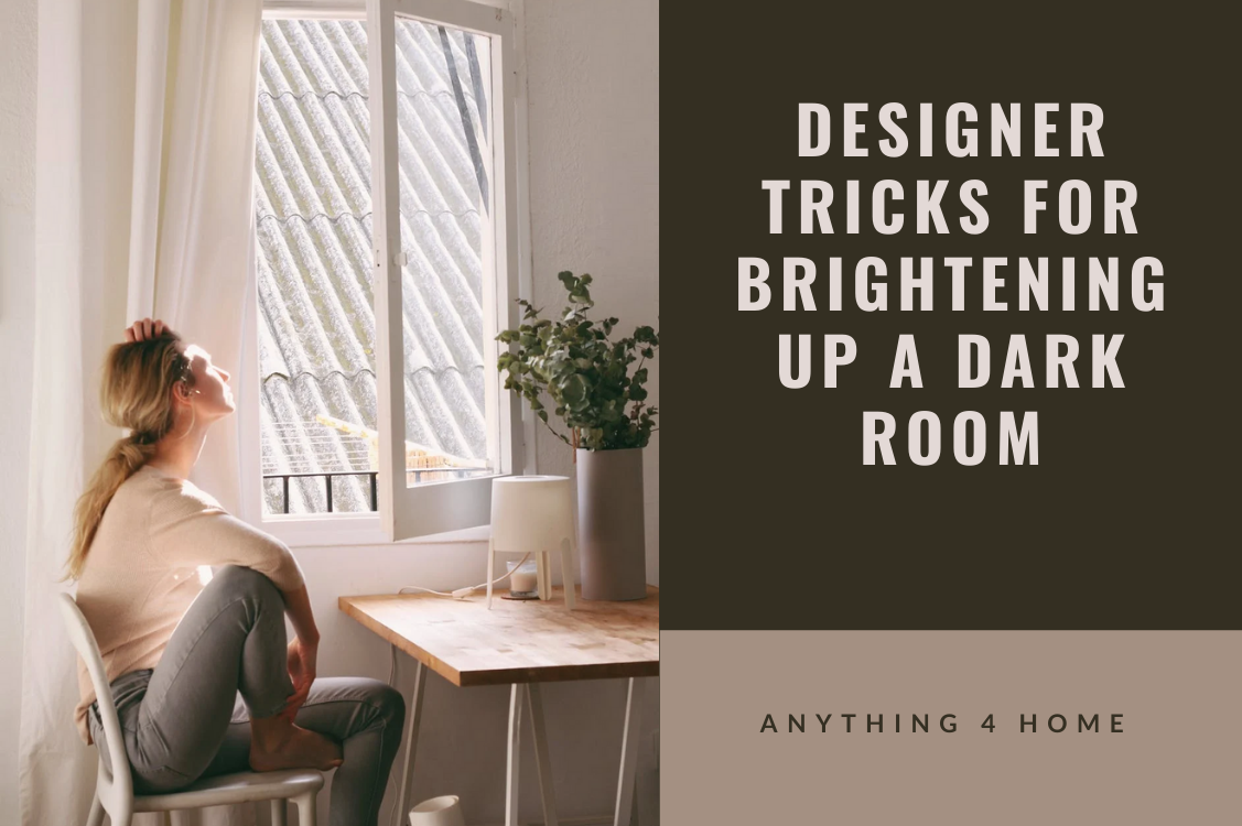 Designer Tricks For Brightening Up a Dark Room